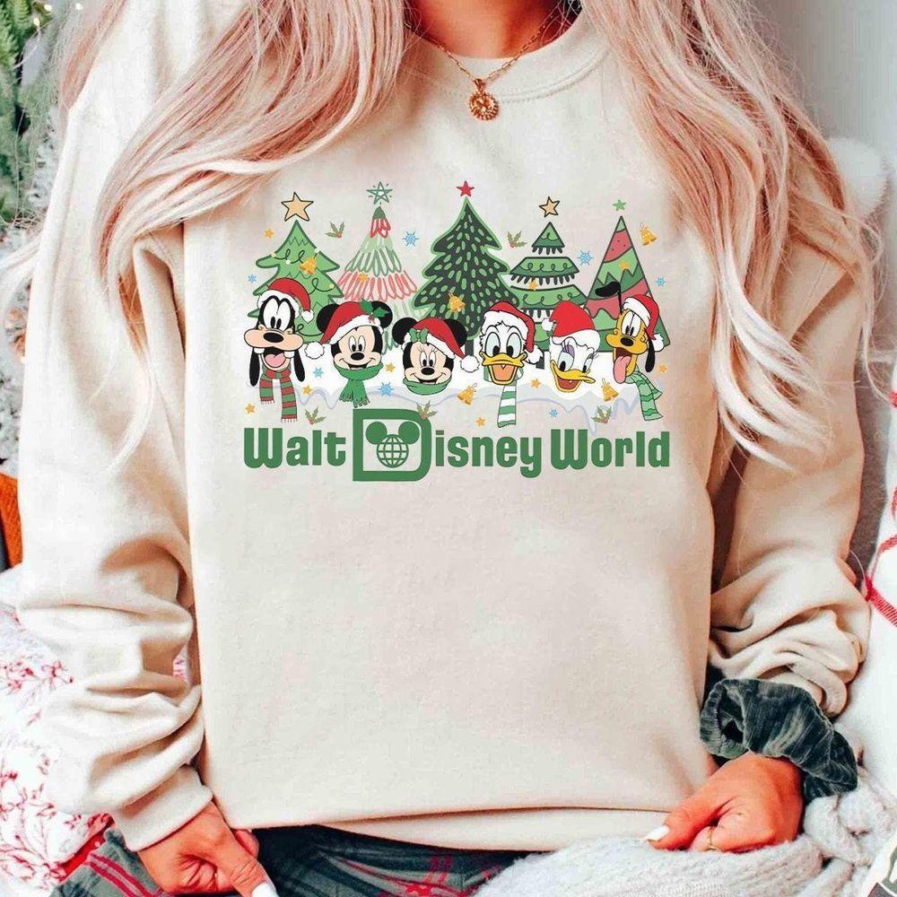 Vintage Walt Disney World Christmas 2 Vuitino Shirt Vintage Walt Disney World Christmas 2 Vuitino Shirt
